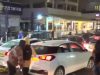 בת ים בוערת. נהג הוכה, חנויות נפרצו וארבעה פורעים נעצרו